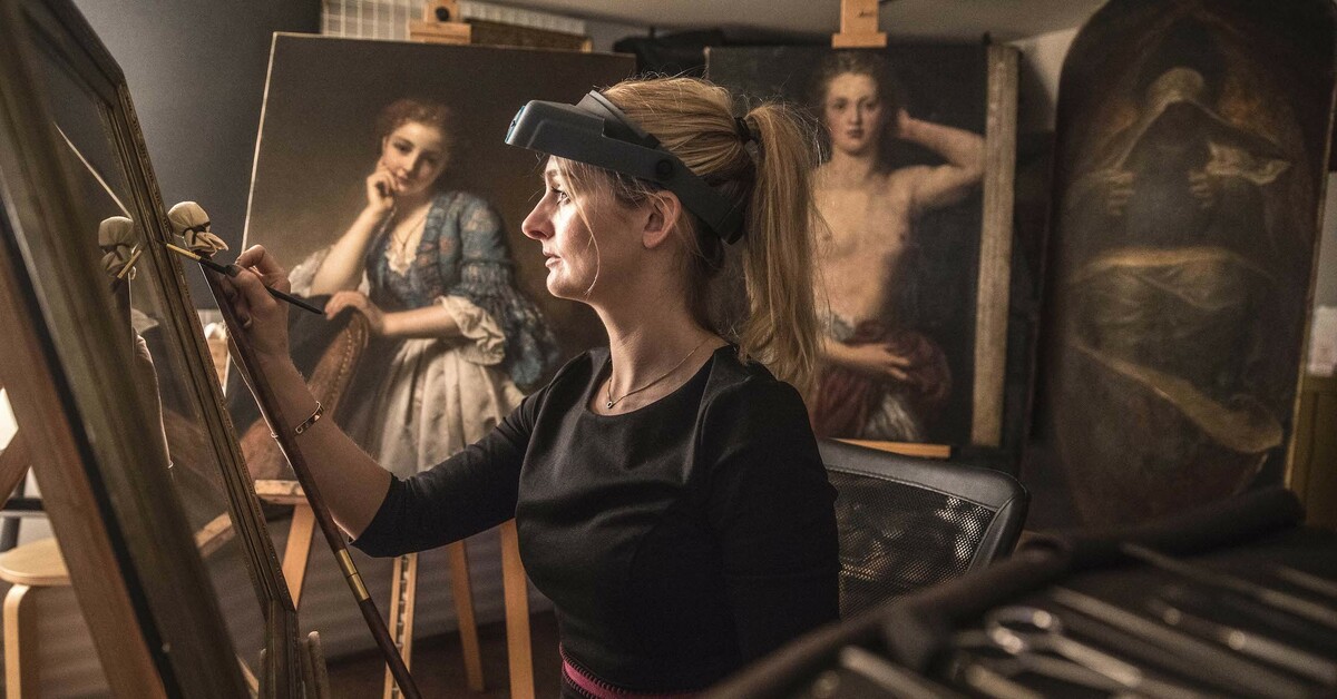Meet our Paintings Conservator, Sally Marriott Watts Gallery and