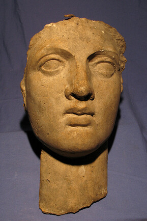 Sculpture of a head