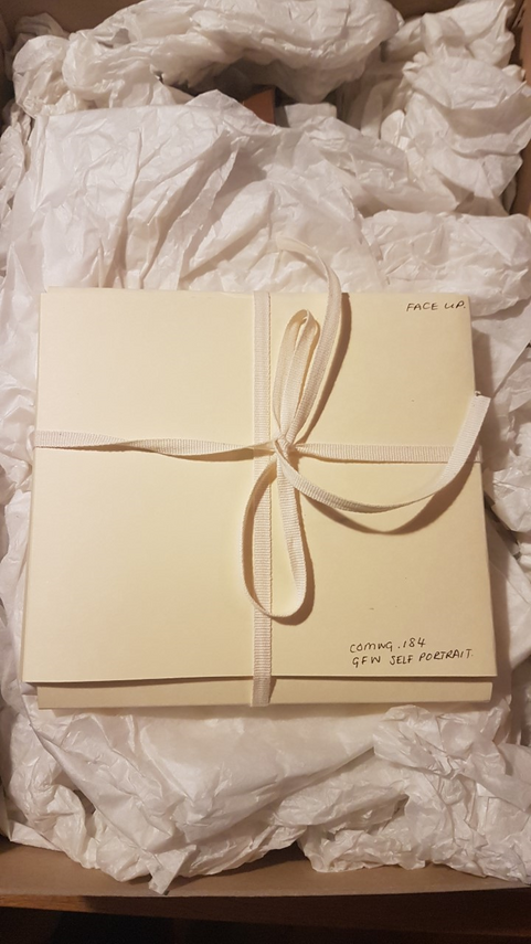 Portrait packaged up