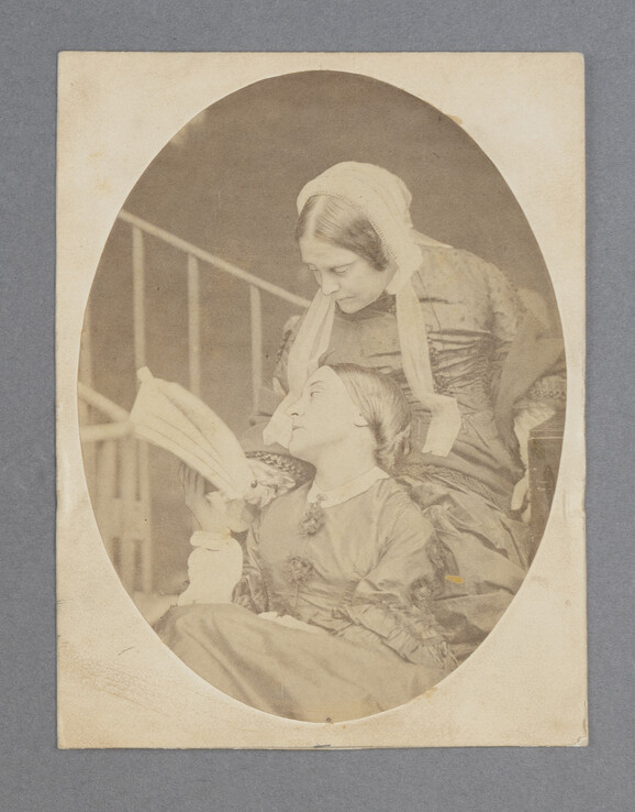 Portrait of Christina and Frances Rossetti