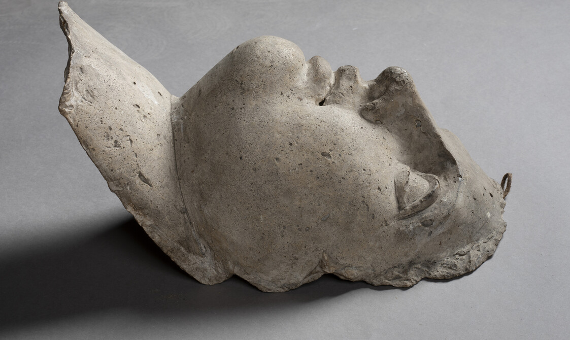 Photo of fragment of a sculpture