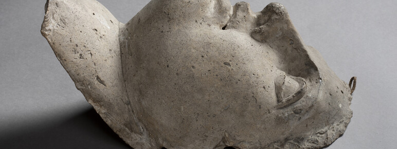 Photo of fragment of a sculpture