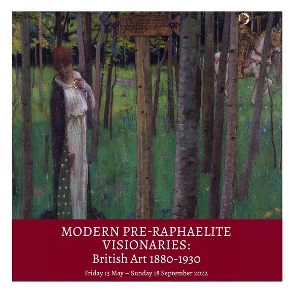Catalogue cover reads "Modern Pre-Raphaelite Visionaries"