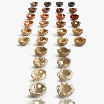 Ceramic artwork by Halima Cassell