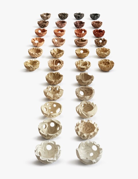 Ceramic artwork by Halima Cassell