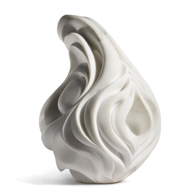 Marble artwork by Halima Cassell