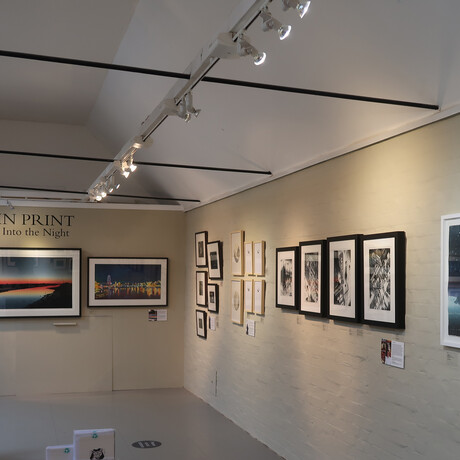 The exhibition Into the Night at Watts Contemporary Gallery