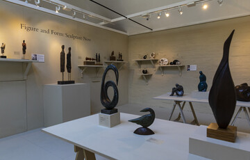 Watts Contemporary Gallery during the Figure and Form exhibition