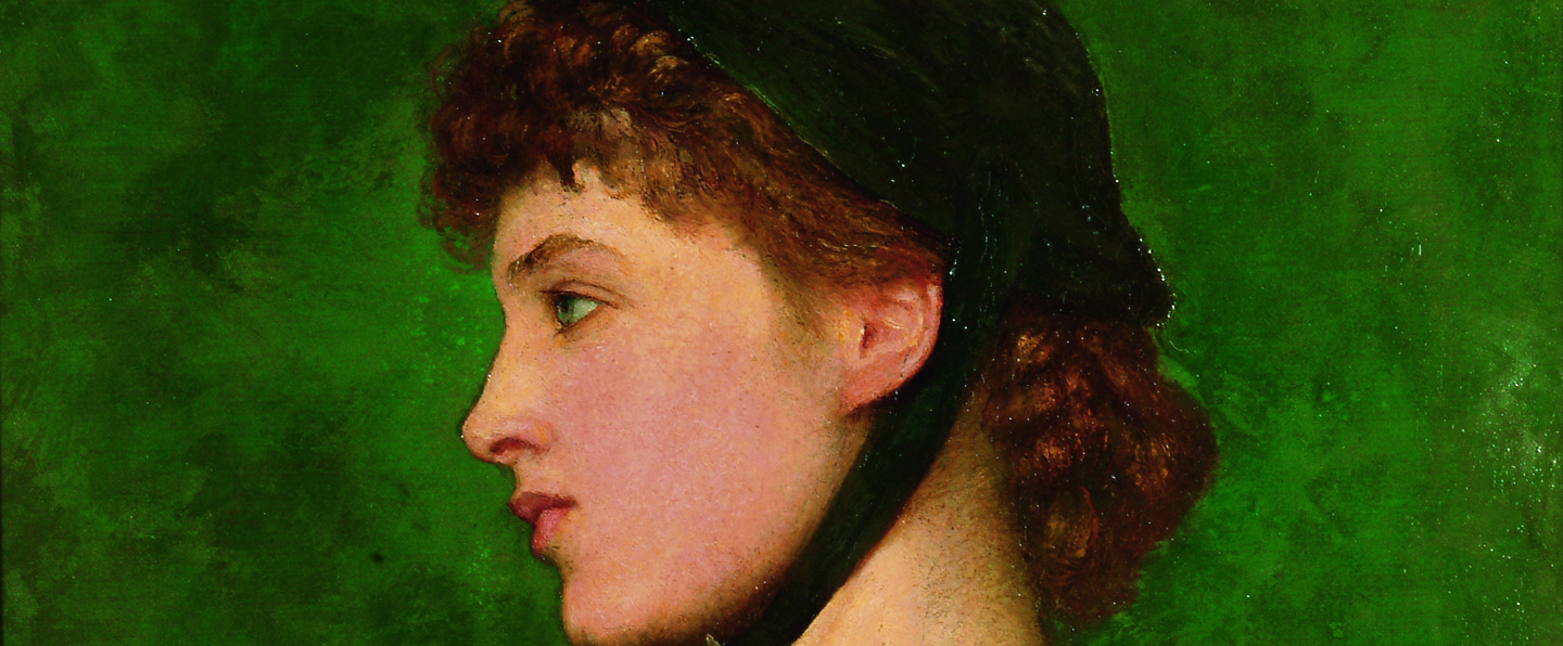 Side profile of a women wearing a cap
