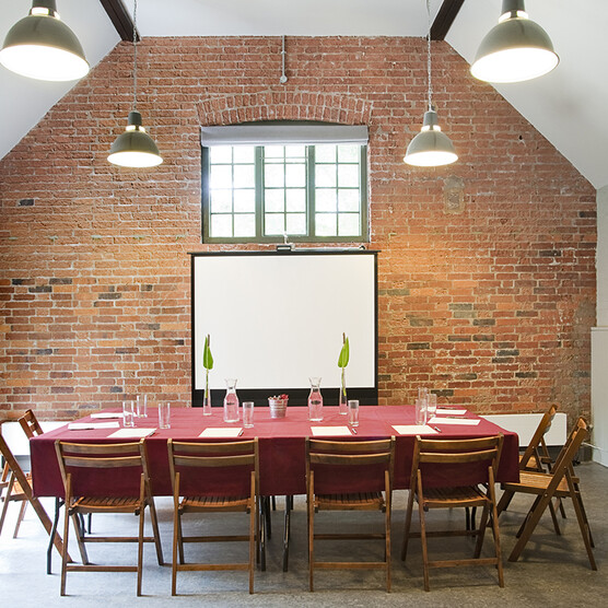 Photo of meeting room for venue hire at Watts Gallery