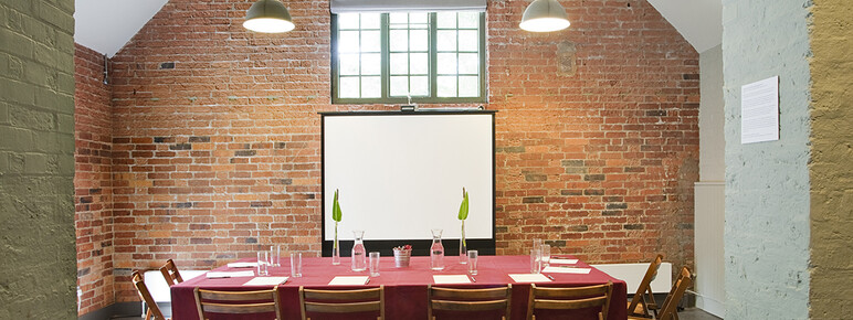 Photo of meeting room for venue hire at Watts Gallery