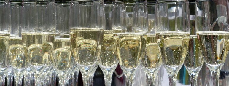 Champagne glasses