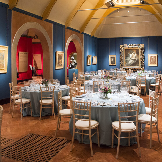 Wedding tables in gallery